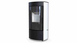 Печь DEFRO HOME CERES 6кВт, белая сталь