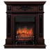 Электрокамин RealFlame Lilian DN орех с очагом Fobos Lux Black RC