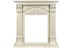 Каминокомплект Dublin (деревянный) RUSTIC (Разборный) - Слоновая кость с очагом Majestic FX Brass