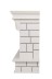Портал для электрокамина STONE 36 WT