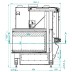 Каминная топка ECOMONOBLOCCO WT 60 3D V16 (Palazzetti)