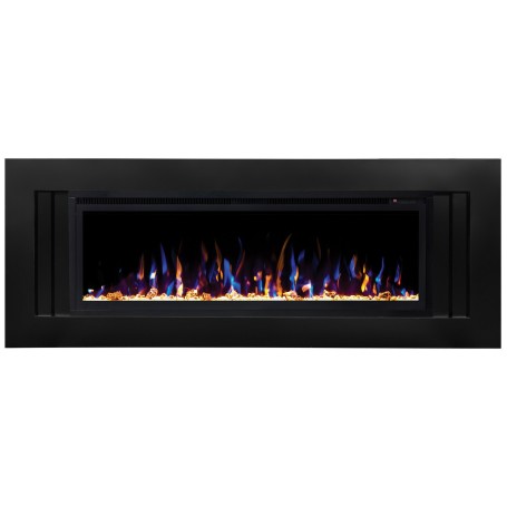 Электрокамин RealFlame Stockholm 50 BLM черный с очагом Saphir 50