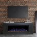 Электрокамин RealFlame Stockholm 50 BLM черный с очагом Saphir 50