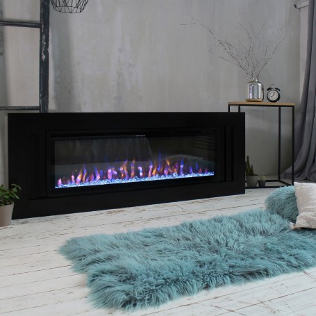 Электрокамин RealFlame Stockholm 50 BLM черный с очагом Saphir 50