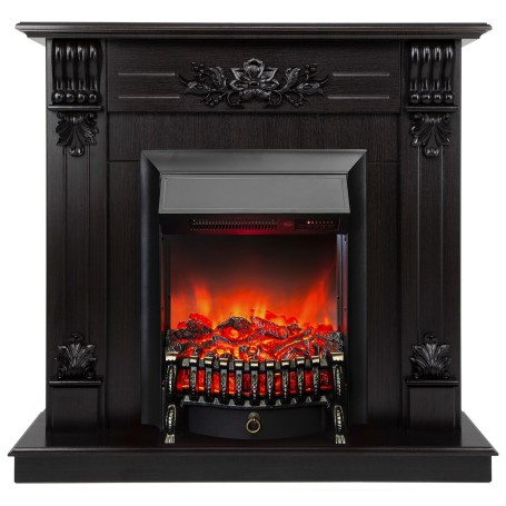 Электрокамин RealFlame Ottawa DN венге премиум с очагом Fobos Lux Black RC