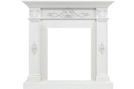 Каминокомплект Derby - Белый дуб с очагом Danville Antique Brass FB2