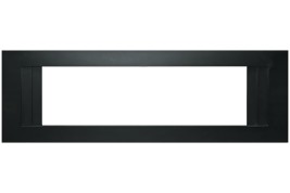 Каминокомплект Line 60 CRM (Разборный) - Санд блэк с очагом Vision 60 LED