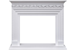 Каминокомплект Valletta - Белый с очагом Vision 30 EF LED FX