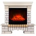 Электрокамин RealFlame Country WT с очагом Evrika 25,5 LED