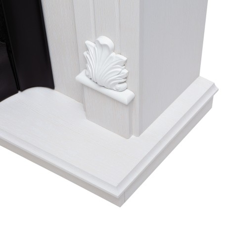 Портал каминный из МДФ RealFlame Ottawa белый, под очаги (Majestic, Fobos, Eugene, 3D Olympic, 3D Oregan)