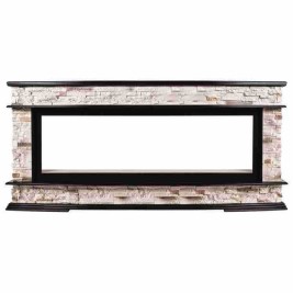 Портал каминный из МДФ RealFlame Frankfurt 60 AO античный дуб, под очаг Saphir 60