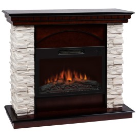 Электрокамин RealFlame Elford AO античный дуб с очагом Kendal 24