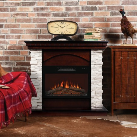 Электрокамин RealFlame Elford AO античный дуб с очагом Kendal 24