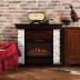 Электрокамин RealFlame Elford AO античный дуб с очагом Kendal 24