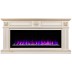 Электрокамин RealFlame Siena 50 WT белый дуб с золотой патиной с очагом Saphir 50