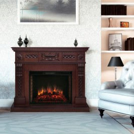 Электрокамин RealFlame Corsica Lux 25,5/26 AO античный дуб с очагом Epsilon 26 S IR