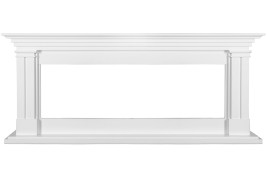 Каминокомплект Lyon 60 - Белый с очагом Vision 60 LED