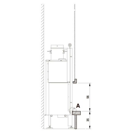 Облицовка CITY DX, под Monoblocco 78 (Palazzetti)