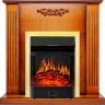 Royal Flame Каминокомплект Lumsden - Дуб антик с очагом Majestic FX Brass