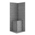 Стена из слэба талькомагнезита Talc Stone wall 68 с гравировкой