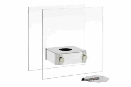 Биокамин MINI 3 PREMIUM WHITE (Silver Smith)