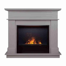 Электрокамин RealFlame Regent 26 BG кашемир с очагом 3D Cassette 630 Black Panel