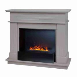 Электрокамин RealFlame Regent 26 BG кашемир с очагом 3D Cassette 630 Black Panel
