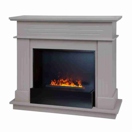 Электрокамин RealFlame Regent 26 BG кашемир с очагом 3D Cassette 630 Black Panel