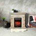 Электрокамин RealFlame Neapolis WT айвори с очагом Fobos Lux Black