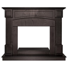 Портал каминный из МДФ RealFlame Carolina 25,5 DN темный орех