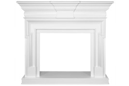 Каминокомплект Torino - Белый с очагом Vision 30 EF LED FX