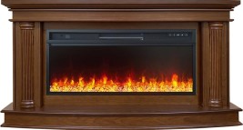Каминокомплект Rome - Каштан с очагом Vision 42 LED