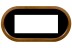 Каминокомплект Ellipse - Орех (ширина 1450 мм) с очагом Vision 42 LOG LED