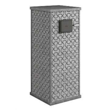 Стена из слэба талькомагнезита Talc Stone wall 65 с гравировкой
