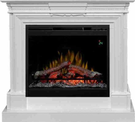 Каминокомплект Chelsea - Белый с очагом Symphony 26'' DF2624L-INT