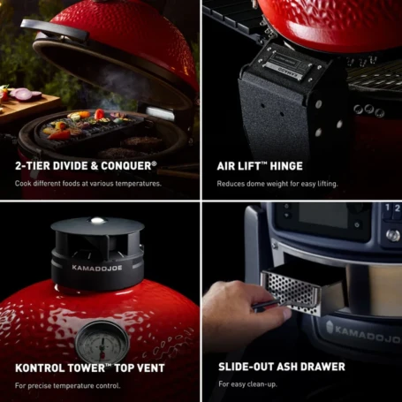 Керамический гриль Kamado Joe Konnected Big Joe