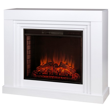 Электрокамин RealFlame Stanley 26 WT белый с очагом Epsilon 26 S IR