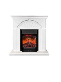 Электрокамин RealFlame Vesta WT-F511 с очагом Majestic Lux BL c пультом ДУ