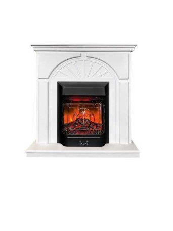 Электрокамин RealFlame Vesta WT-F511 с очагом Majestic Lux BL c пультом ДУ
