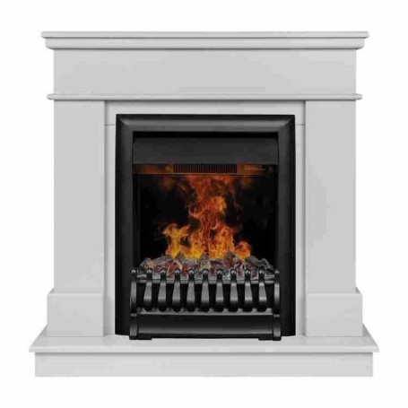 Электрокамин RealFlame Selena STD GR платиновый с очагом Oregan