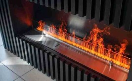 Электрокамин с очагом Schönes Feuer Очаг 3D FireLine 1000 Steel (BASE)