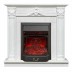 Электрокамин RealFlame Stefania WT белое золото с очагом Majestic Lux Black