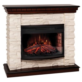 Электрокамин RealFlame Elford 25 AO с firefield 25 S IR, панорамное стекло