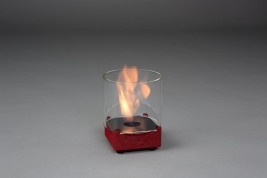 Биокамин NANO 1 PREMIUM RED (Silver Smith)