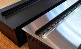 Электрокамин с очагом Schönes Feuer Очаг 3D FireLine 800 Steel (BASE)