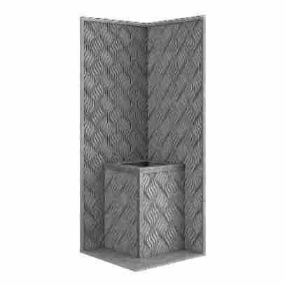 Стена из слэба талькомагнезита Talc Stone wall 62 с гравировкой