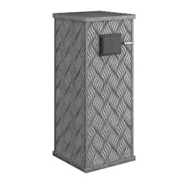 Стена из слэба талькомагнезита Talc Stone wall 62 с гравировкой