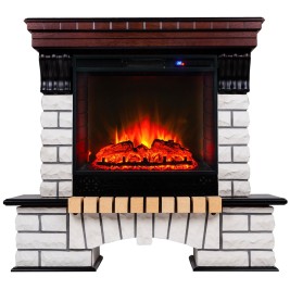 Электрокамин RealFlame Country AO античный дуб с очагом Sparta 25,5 LED