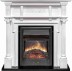 Каминокомплект Oxford - Белый с очагом Majestic FX Black