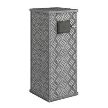 Стена из слэба талькомагнезита Talc Stone wall 61 с гравировкой